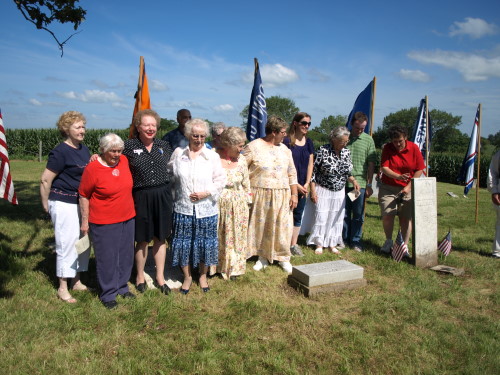 Capt Short grave marking